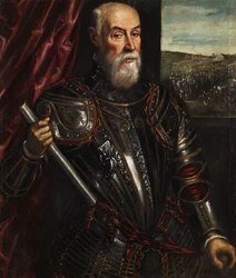 Portret van een Venetiaanse veldheer